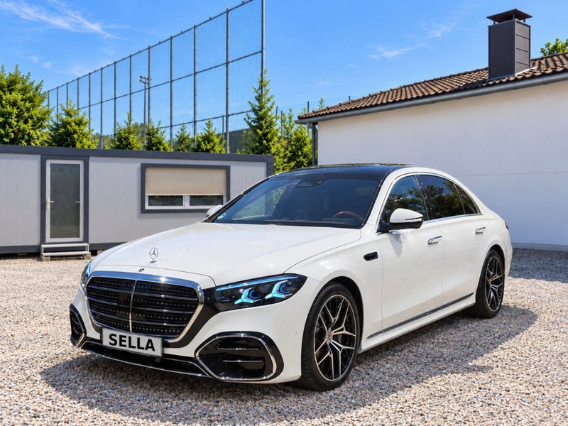 Mercedes-Benz S-Klasse AMG Line · Weiß