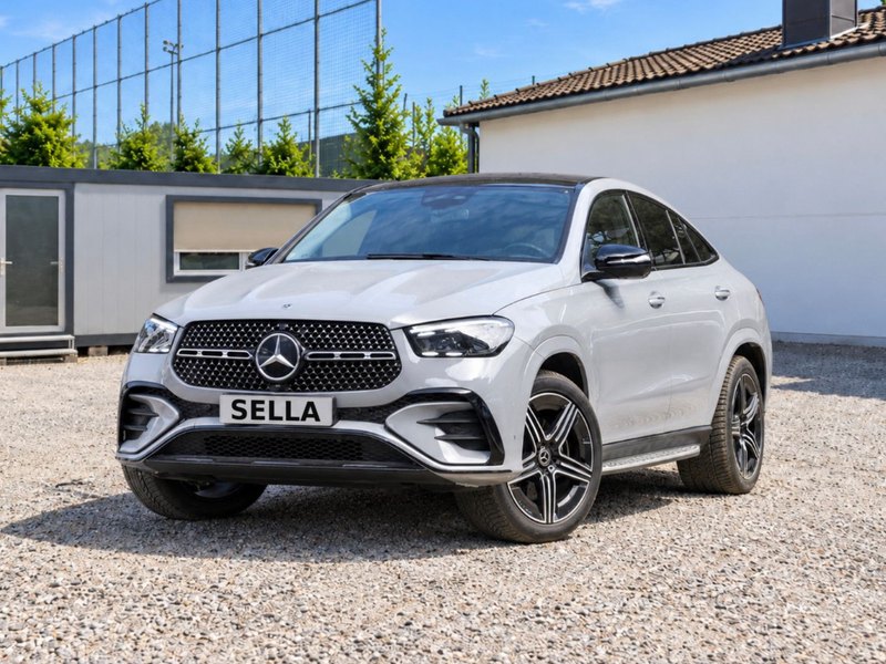 Mercedes-Benz GLE 400 d Coupé · Silber